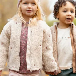 Little Dutch Meisjes Kleding|Kinderkleding^Shirt lange mouw - Roze - Fairy Garden - Bloemen