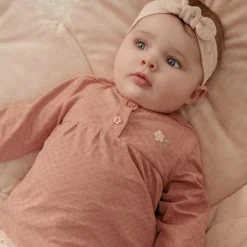 Little Dutch Meisjes Kleding|Babykleding^Shirt lange mouw - Roze - Fairy Garden