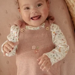 Little Dutch Meisjes Kleding|Babykleding^Shirt lange mouw - Wit - Fairy Garden