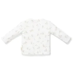 Little Dutch Babykleding^Shirt lange mouw - Wit - Newborn Naturals - Baby Bunny