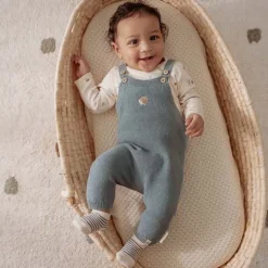 Little Dutch Jongens Kleding|Babykleding^Shirt lange mouw - Zand - Forest Friends - All over print