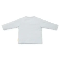 Little Dutch Jongens Kleding|Babykleding^Shirt overslag lange mouw - Blauw - Forest Friends