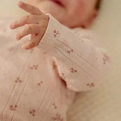 Little Dutch Babykleding|Meisjes Kleding^Shirt overslag lange mouw - Roze - Fairy Garden - Fairy Flowers