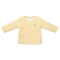Little Dutch Kinderkleding^Shirt overslag lange mouw - Geel - Little Farm