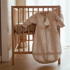 Little Dutch Slaapzakken^Slaapzak winter – Beige – Maat 70 cm – Newborn Naturals – Little Goose
