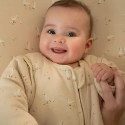Little Dutch Slaapzakken^Slaapzak winter – Beige – Maat 90 cm – Newborn Naturals – Little Goose