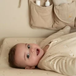 Little Dutch Slaapzakken^Slaapzak winter – Beige – Maat 90 cm – Newborn Naturals – Little Goose