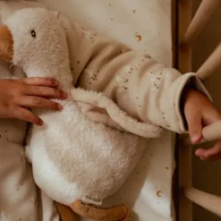 Little Dutch Slaapzakken^Slaapzak winter – Beige – Maat 90 cm – Newborn Naturals – Little Goose