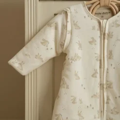 Little Dutch Slaapzakken^Slaapzak winter – Wit – Maat 90 cm – Newborn Naturals – Baby Bunny