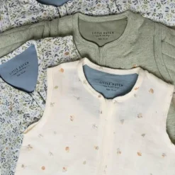 Little Dutch Slaapzakken^Slaapzak zomer 110 cm - Blauw - Maat 110 cm - Forest Friends - Forest Adventure