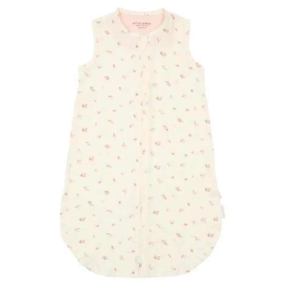 Little Dutch Hydrofiele Slaapzakken|Slaapzakken^Slaapzak zomer hydrofiel 90 cm - Wit - Maat 90 cm - Fairy Garden - Fairy Blossom