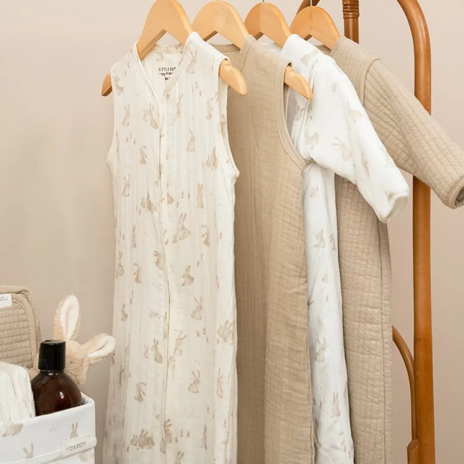 Little Dutch Hydrofiele Slaapzakken|Slaapzakken^Slaapzak zomer hydrofiel 70 cm Beige