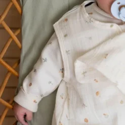 Little Dutch Hydrofiele Slaapzakken|Slaapzakken^Slaapzak zomer hydrofiel 110 cm - Wit - Maat 110 cm - Forest Friends - Forest Treasures