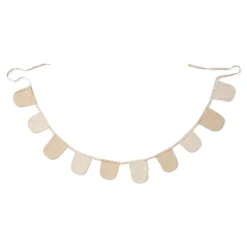Little Dutch Decoratie^Slinger met vlaggetjes - Beige - Essentials