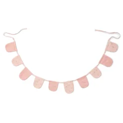 Little Dutch Decoratie^Slinger met vlaggetjes - Roze - Essentials