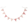 Little Dutch Decoratie^Slinger met vlaggetjes - Roze - Fairy Garden - Fairy Floral