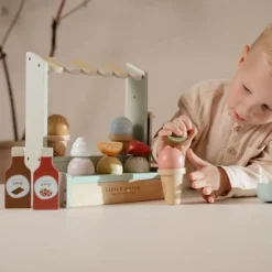 Little Dutch Rollenspel|Houten Speelgoed^Speelgoed ijskraam - Meerkleurig - Essentials