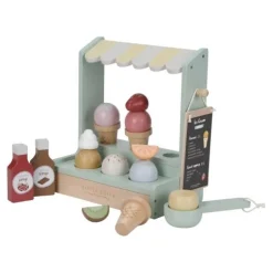 Little Dutch Rollenspel|Houten Speelgoed^Speelgoed ijskraam - Meerkleurig - Essentials
