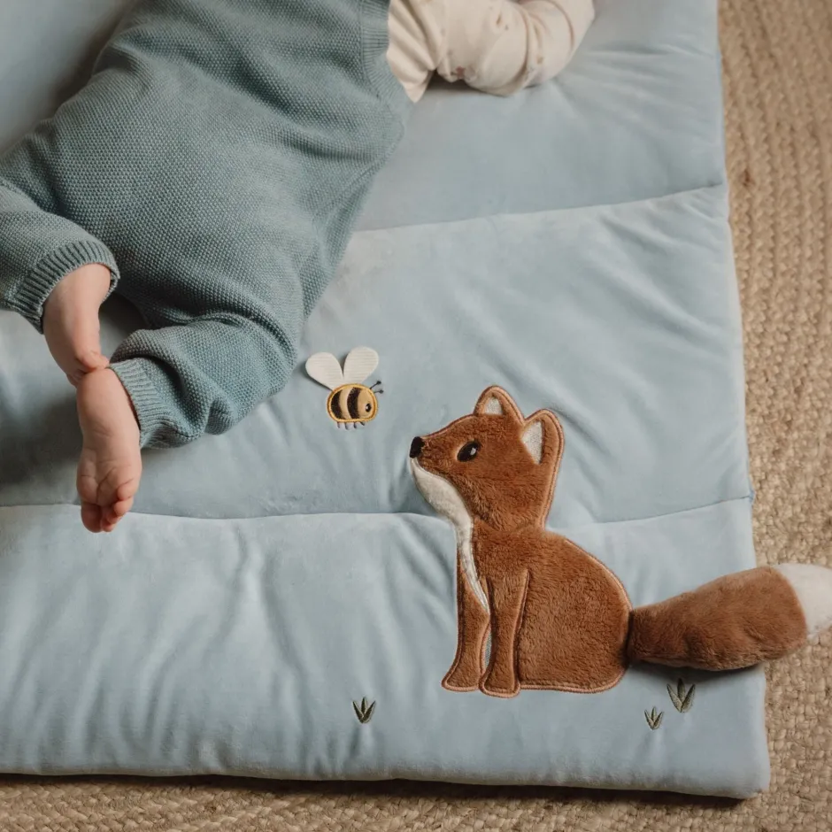 Little Dutch Boxkleden|Educatief Speelgoed^Speelkleed - Blauw - Forest Friends