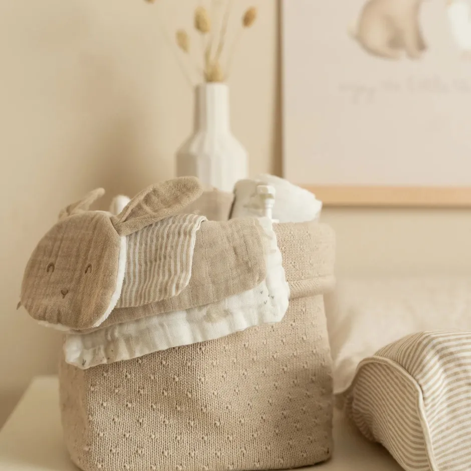 Little Dutch Speendoekjes^Speendoekje - Beige - Newborn Naturals - Baby Bunny