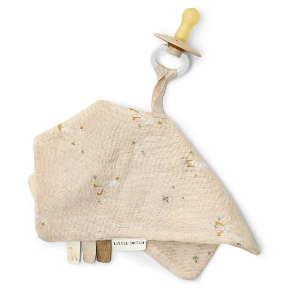 Little Dutch Speendoekjes^Speendoekje - Beige - Newborn Naturals - Little Goose