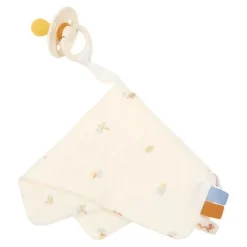 Little Dutch Speendoekjes^Speendoekje - Wit - Forest Friends - Forest Treasures