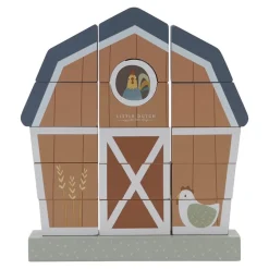 Little Dutch Stapeltoren|Houten Speelgoed^Stapelaar Little Farm