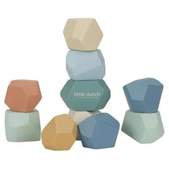 Little Dutch Stapeltoren|Houten Speelgoed^Stapelstenen - Meerkleurig - Forest Friends