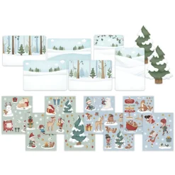 Little Dutch Creatief Speelgoed^Sticker kerstkaarten
