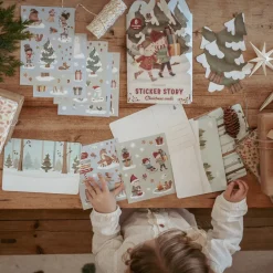 Little Dutch Creatief Speelgoed^Sticker kerstkaarten