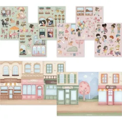 Little Dutch Creatief Speelgoed^Stickers - Essentials - Rosa