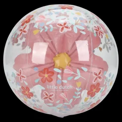 Little Dutch Strand & Water Speelgoed^Strandbal 3D Figuur Pink Flowers