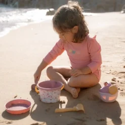 Little Dutch Strand & Water Speelgoed^Strandset Pink Flowers set van 5