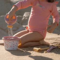 Little Dutch Strand & Water Speelgoed^Strandset Pink Flowers set van 5