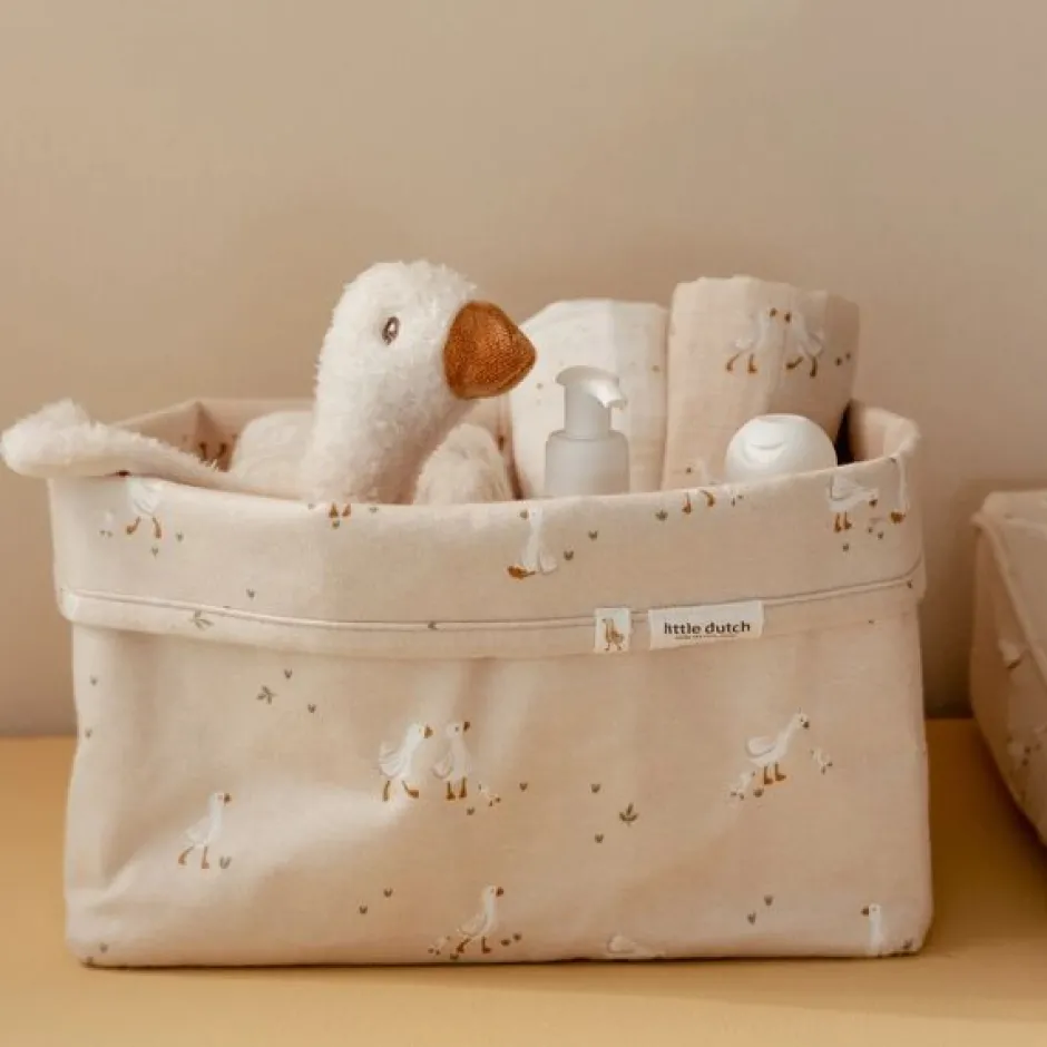 Little Dutch Hydrofiele Doeken|Omslagdoek^Swaddle - Beige - Newborn Naturals - Little Goose