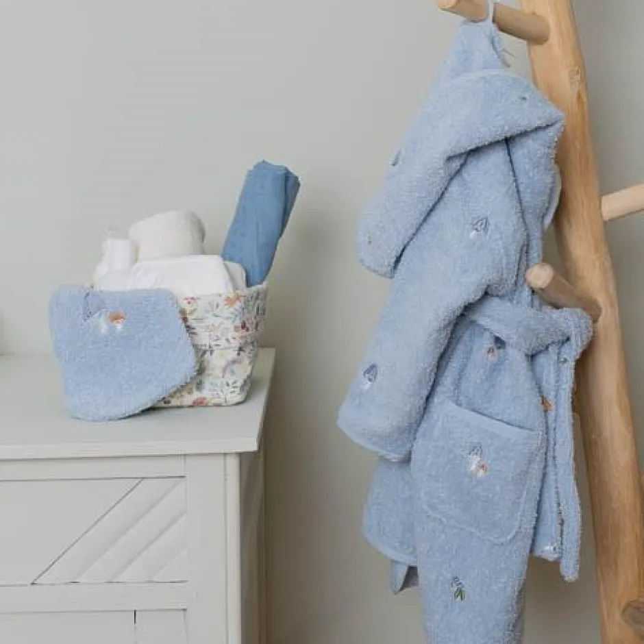 Little Dutch Hydrofiele Doeken|Omslagdoek^Swaddle - Blauw - Maat 120 cm - Essentials