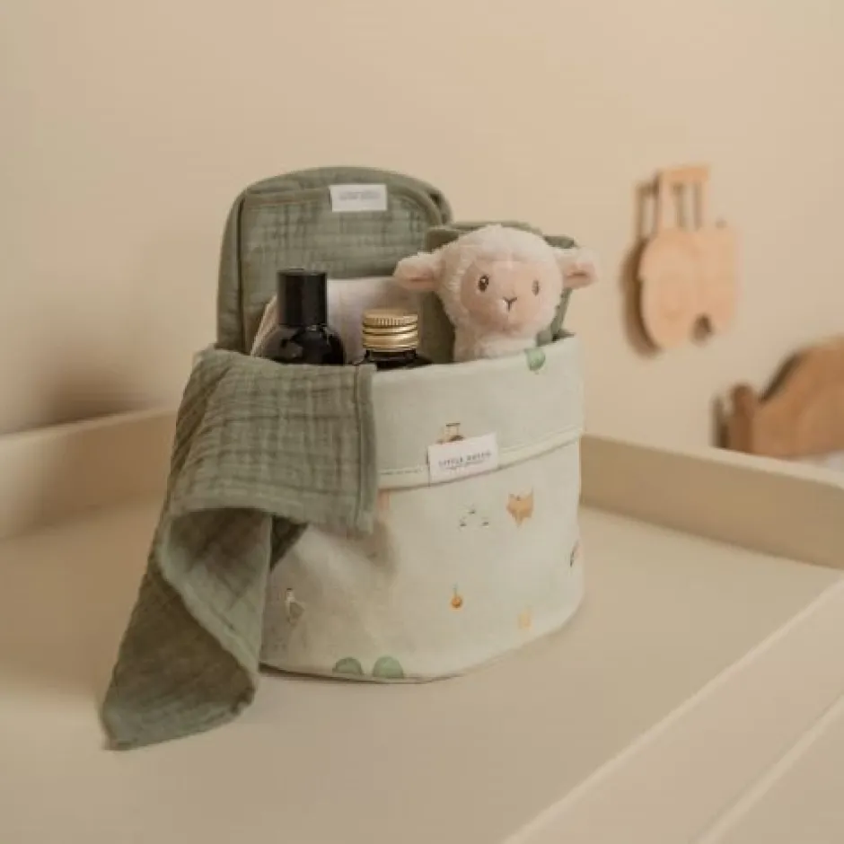 Little Dutch Hydrofiele Doeken|Omslagdoek^Swaddle - Groen - Little Farm