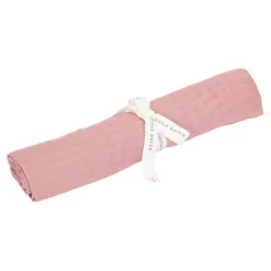 Little Dutch Hydrofiele Doeken|Omslagdoek^Swaddle - Roze - Maat 120 cm - Essentials