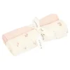 Little Dutch Hydrofiele Doeken|Omslagdoek^Swaddle - Wit - Fairy Garden - Fairy Blossom