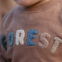 Little Dutch Jongens Kleding|Kinderkleding^Sweater - Bruin - Forest Friends
