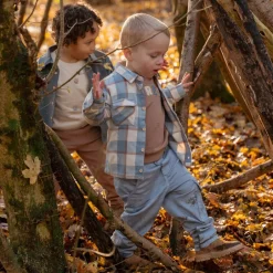 Little Dutch Jongens Kleding|Kinderkleding^Sweater - Bruin - Forest Friends