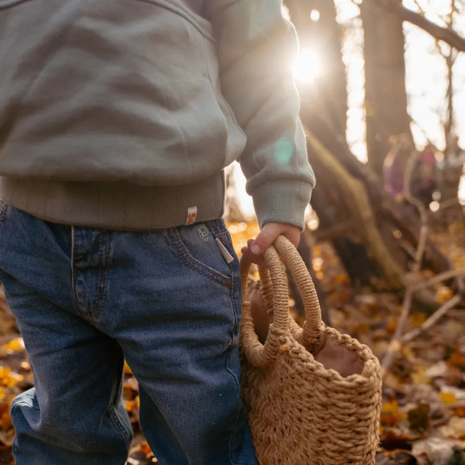Little Dutch Jongens Kleding|Kinderkleding^Sweater - Groen - Forest Friends
