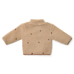 Little Dutch Jongens Kleding|Kinderkleding^Teddy vest - Bruin - Forest Friends