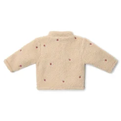 Little Dutch Meisjes Kleding|Kinderkleding^Teddy vest - Zand - Fairy Garden