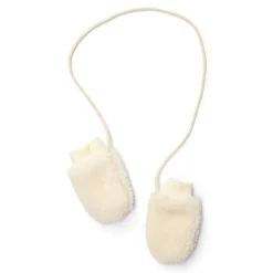 Little Dutch Accessoires^Teddy wanten - Wit - Newborn Naturals