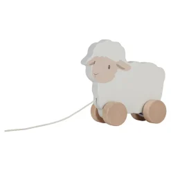Little Dutch Educatief Speelgoed|Houten Speelgoed^Trekdier schaap