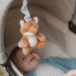 Little Dutch Speelgoed Voor Onderweg|Educatief Speelgoed^Trilfiguur Vos - Blauw - Forest Friends