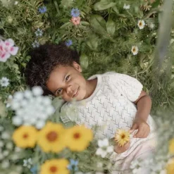 Little Dutch Meisjes Kleding|Kinderkleding^Trui - Wit - Fairy Garden