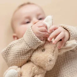 Little Dutch Babykleding^Trui - Zand - Newborn Naturals