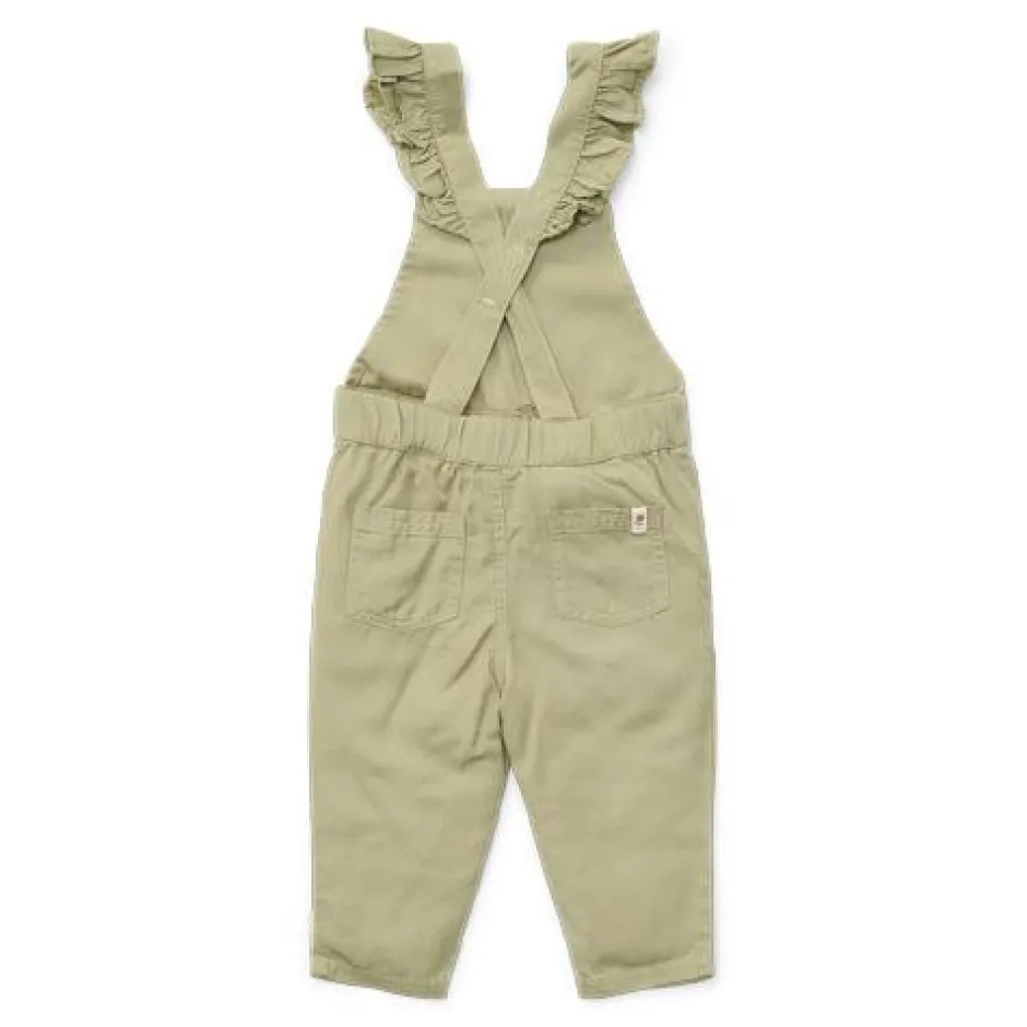 Little Dutch Meisjes Kleding|Kinderkleding^Tuinbroek - Groen - Little Farm